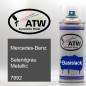 Preview: Mercedes-Benz, Selenitgrau Metallic, 7992: 400ml Sprühdose, von ATW Autoteile West.